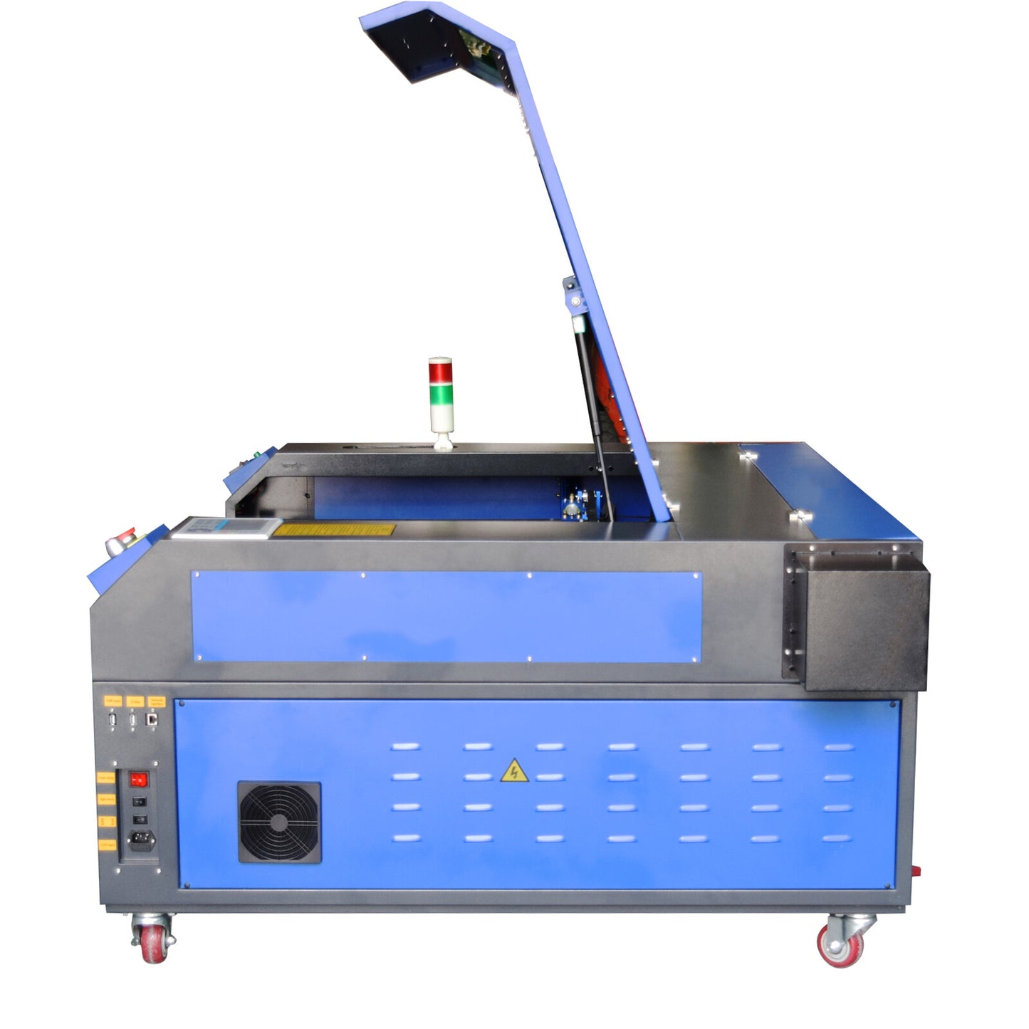 100W CO₂1000x800mm Laser Graviermaschine Graveur Lasergravur RUIDA mit Drehachse