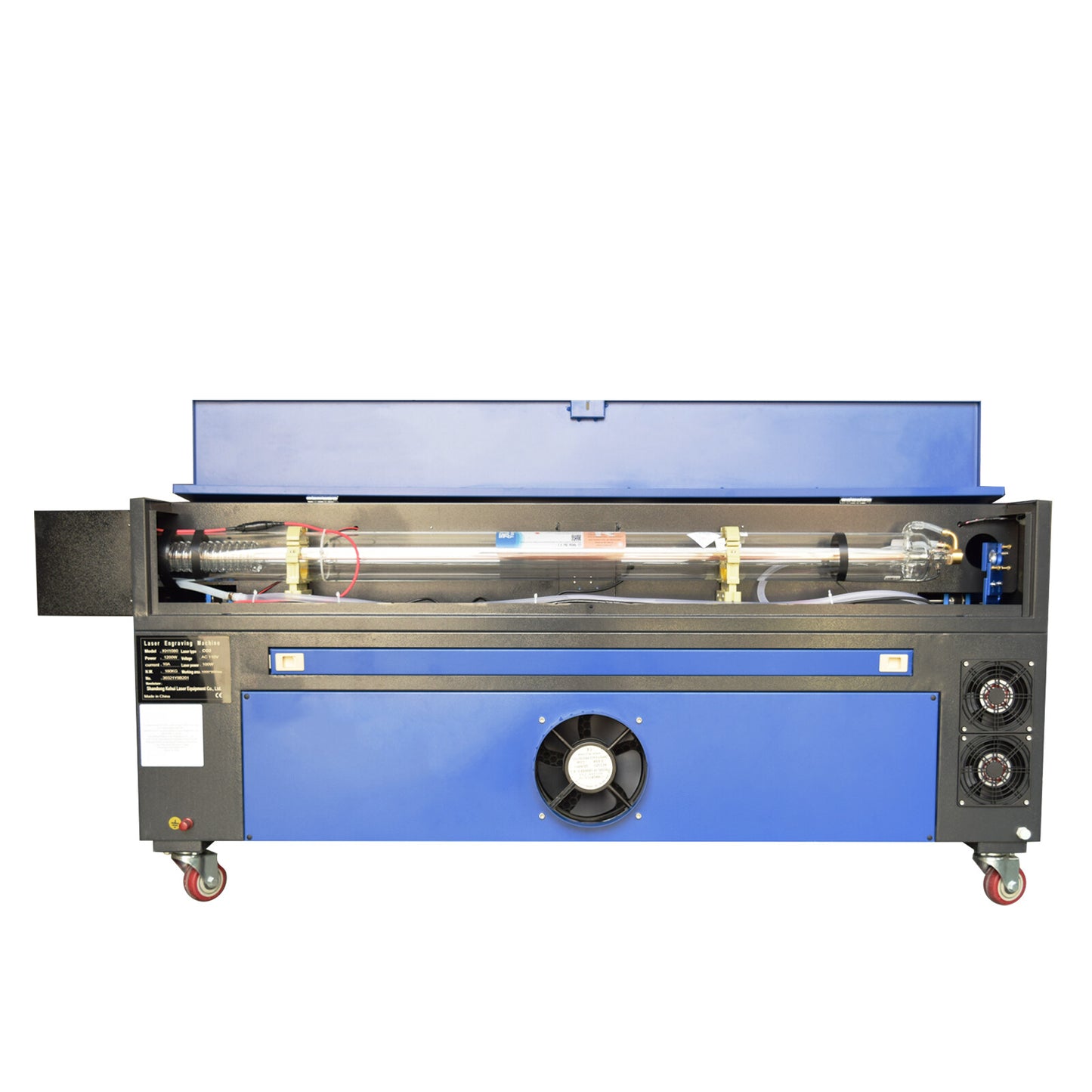 100W CO₂1000x800mm Laser Graviermaschine Graveur Lasergravur RUIDA mit Drehachse