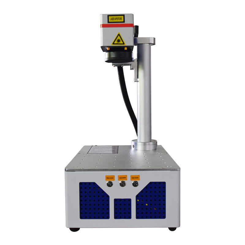 SDKEHUI 30W laser engraving machine White all-in-one fibre laser marking machine 15x15cm