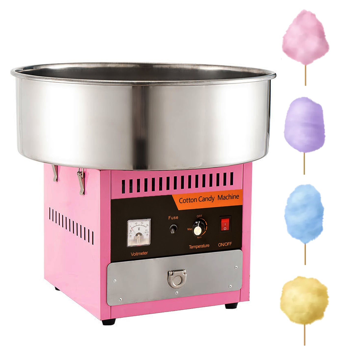 Commercial Electrical Cotton Candy Machine DIY Candy Floss Maker 0-300 ℃