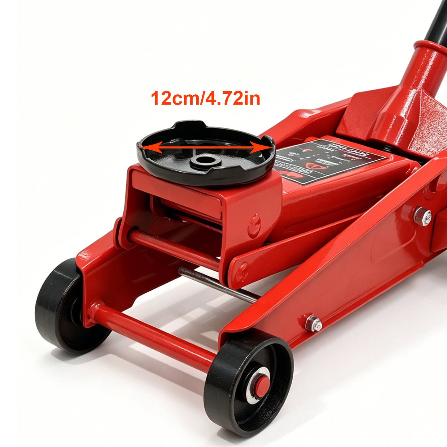 3 Ton Floor Jack, 6600LBS Capacity Hydraulic Car Jack, Low Profile Portable Jack Quickly Lift Steel Service Jack