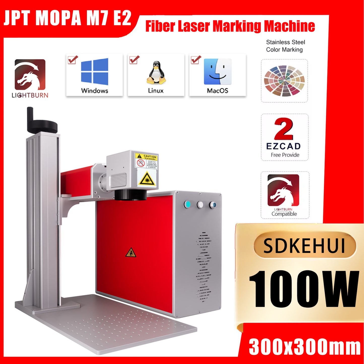 Sdkehui JPT Fiber Laser Marker
