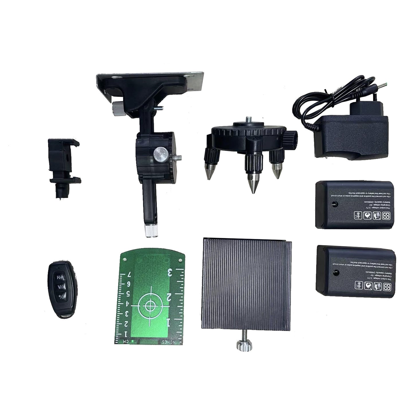 4D 16-line laser level, self-levelling, 360° cross line measuring tool