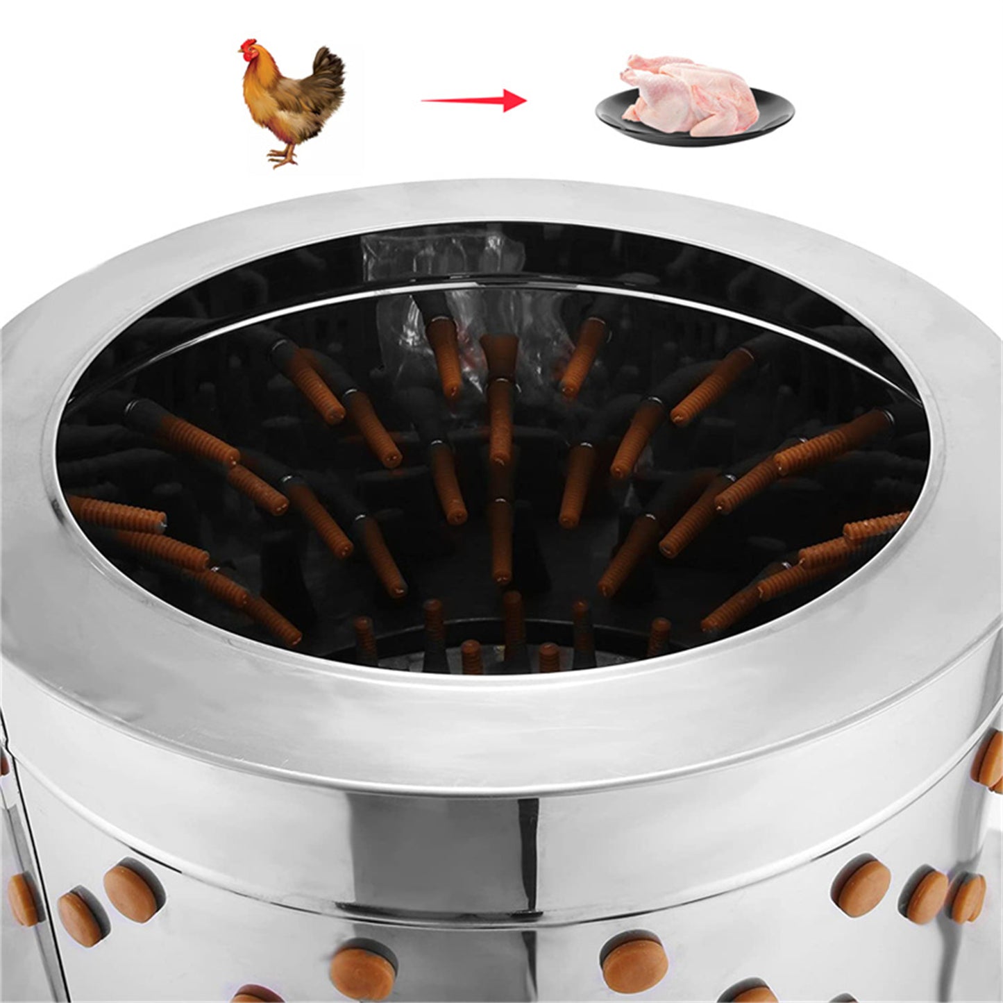 SDKEHUI Poultry Plucking Machine