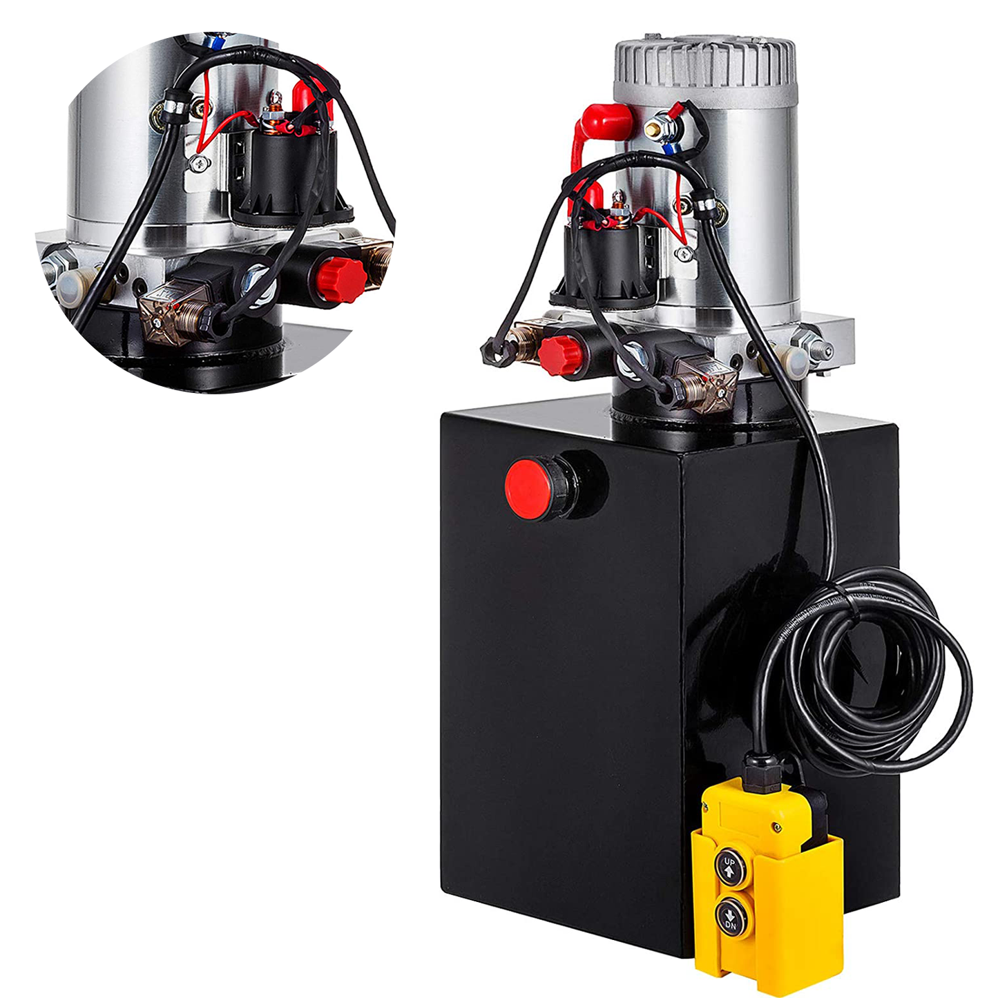 Sdkehui Double Acting Hydraulic Pump