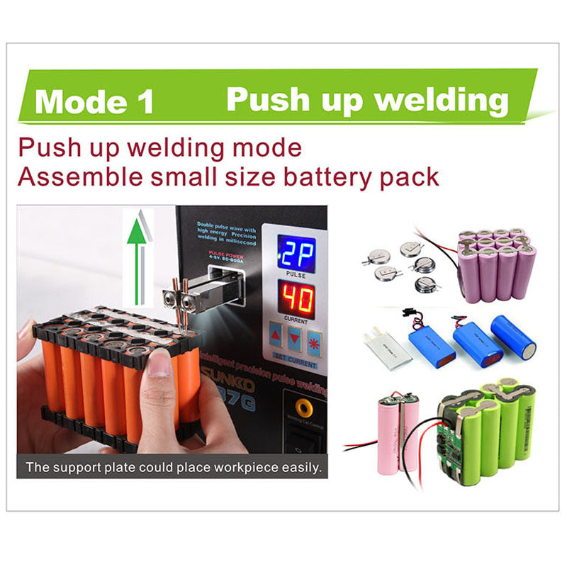 737G Battery Spot Welder Sunkko Spot Welder Welding Machine 1500W