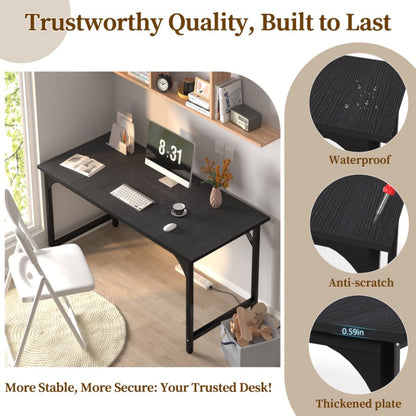 47/55" Computer Desk Gaming Desk PC Laptop Writing Desk Home Office Desk