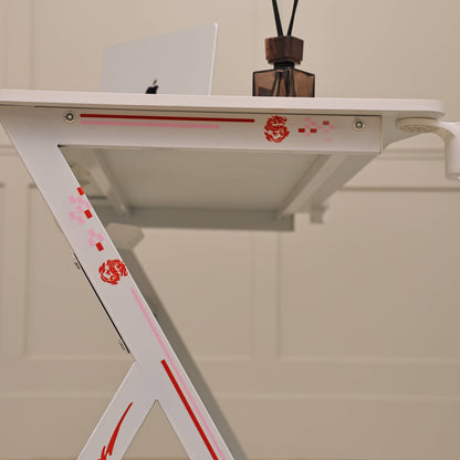 47/55 Inch Gaming Desk Computer Desk Home Office Desk Extra Large Modern Ergonomic