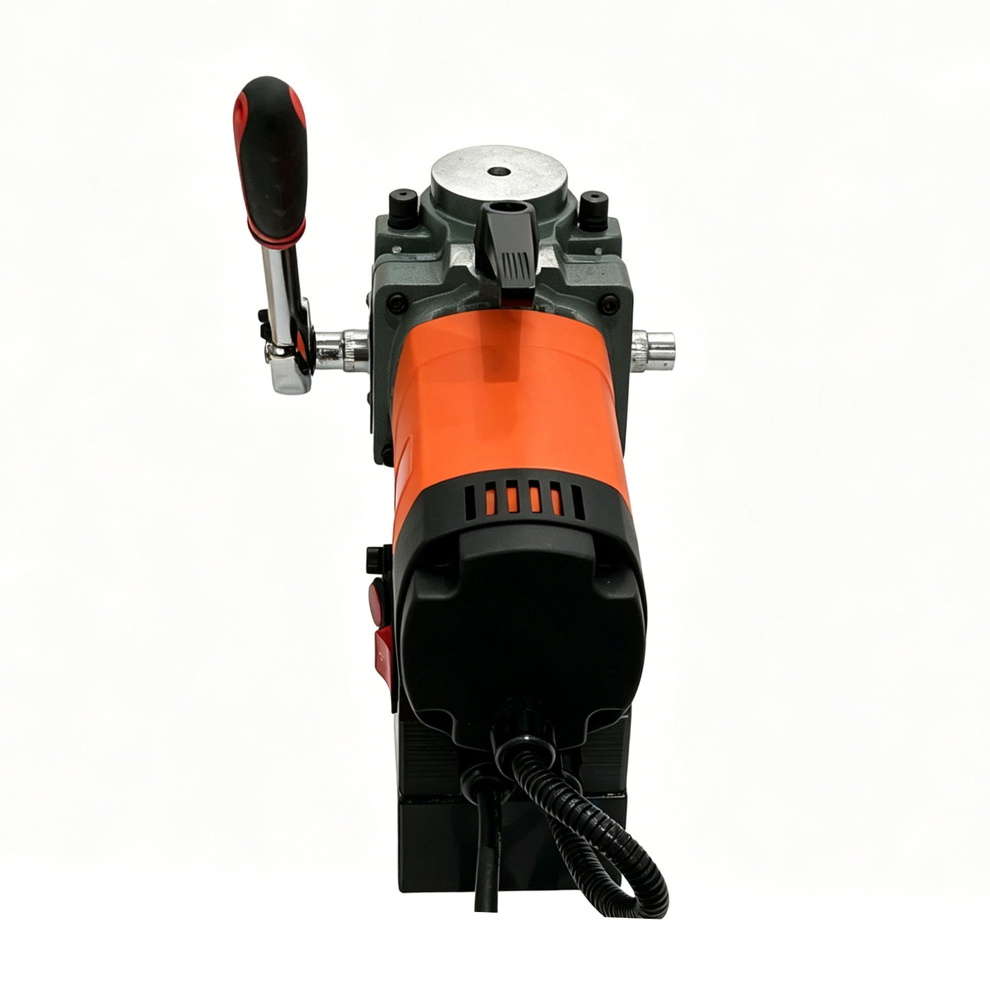 Portable 1300W Magnetic Drill Press, 10000N 220V Electric Low Profile Mag Drilling Machine with 35 mm Boring Diameter & 45 mm Boring Depth, Light weight, with 2m Cable