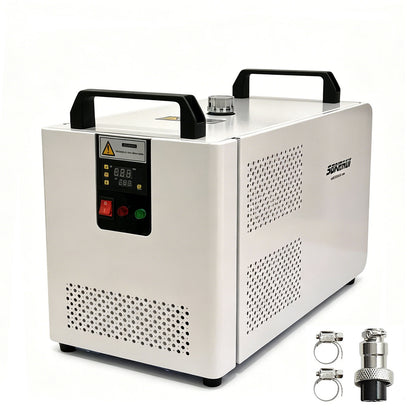 Sdkehui CW-3000/KH-6000/CW-5200/CW-6000 Industrial Water Chiller Cooler for Co2 Laser Engraver