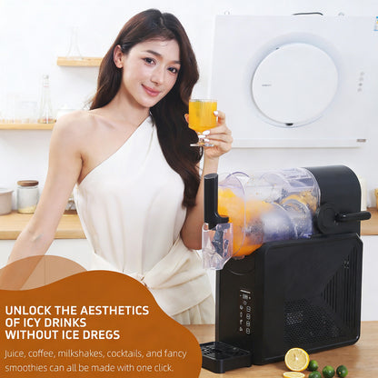 2L Capacity Slushies Maker Frozen Ice Cream Shaved Ice Machine Home & Commercial