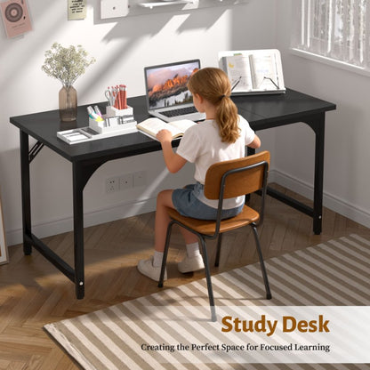 47/55Inch Modern Height Home Office Table Standing Desk With 3 piece Table
