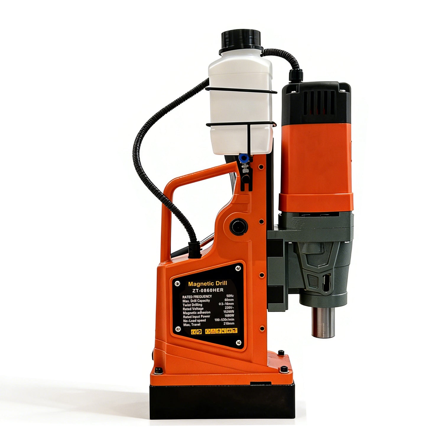 Upgrated 1680W Magnetic Drill Boring Diameter Electric Mag Press Drilling Machine