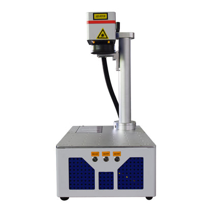 SDKEHUI 30W laser engraving machine White all-in-one fibre laser marking machine 15x15cm