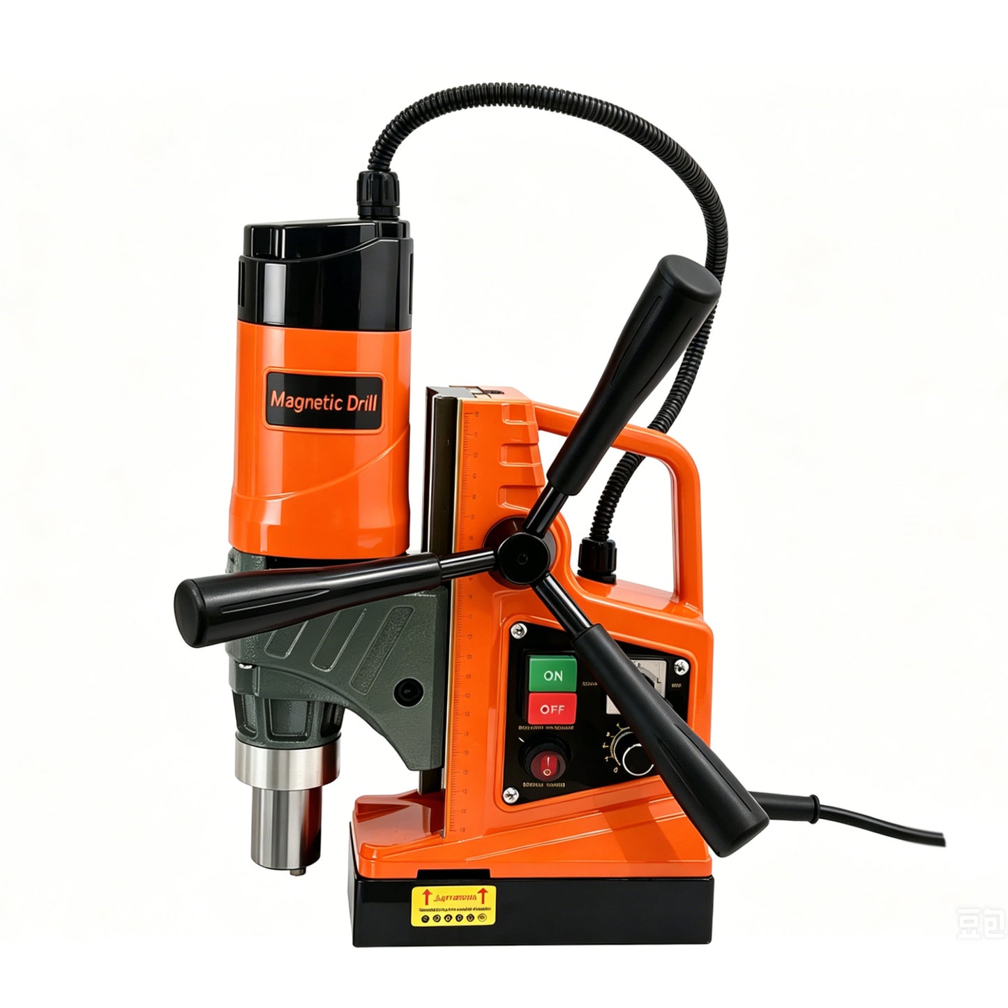 1450W Portable Magnetic Drill Press Mag Drill Machine with Annular Cutter Kit
