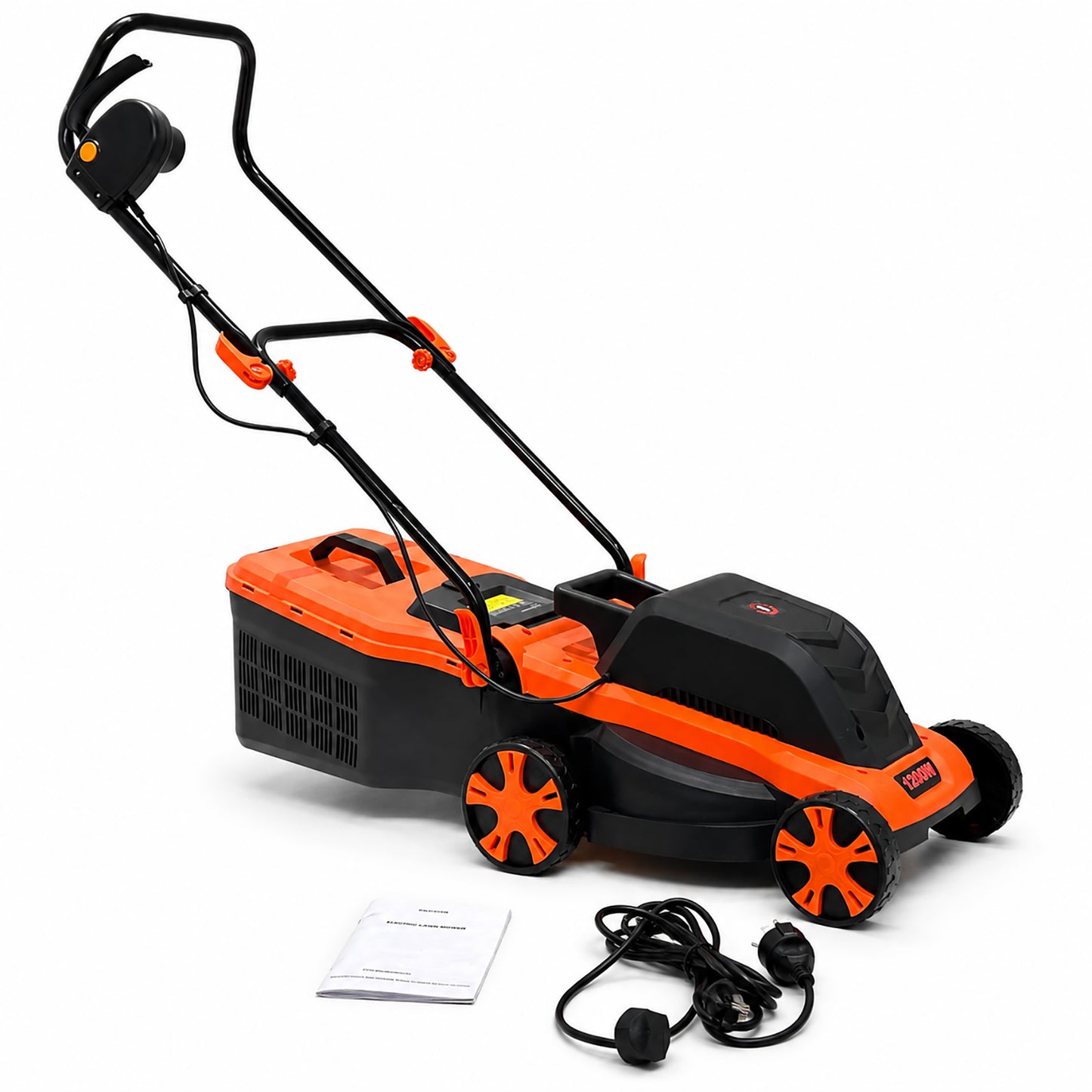 Push‑along Lawn Mower Easy‑to‑Use Grass Cutting Machine for Backyard Lawn