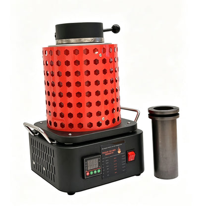 3kg/5kg Electric Metal Casting Furnace Gold Silver Smelting Machine with Crucible