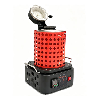 3kg/5kg Electric Metal Casting Furnace Gold Silver Smelting Machine with Crucible