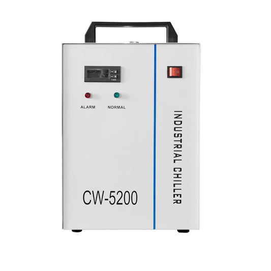 Sdkehui CW-3000/KH-6000/CW-5200/CW-6000 Industrial Water Chiller Cooler for Co2 Laser Engraver