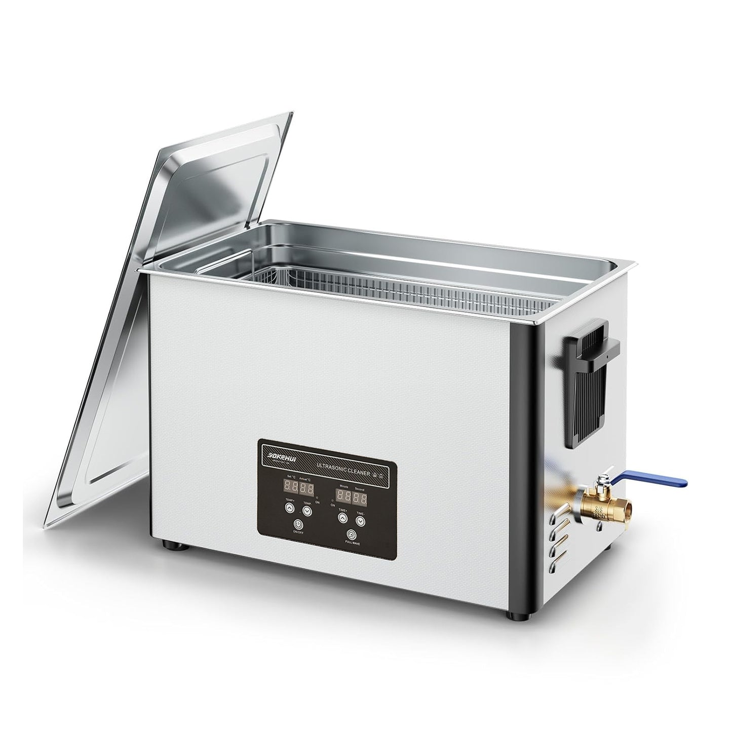 6L/10L/15L/30L Ultrasonic Cleaner Digital Timer & Enhanced Heater Jewelry Sonic