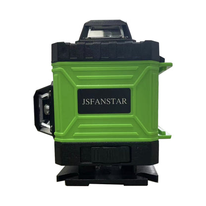 4D 16-line laser level, self-levelling, 360° cross line measuring tool