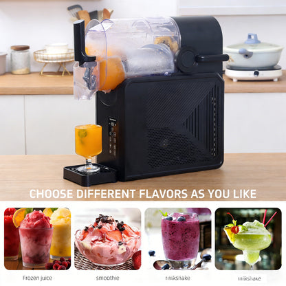 2L Capacity Slushies Maker Frozen Ice Cream Shaved Ice Machine Home & Commercial