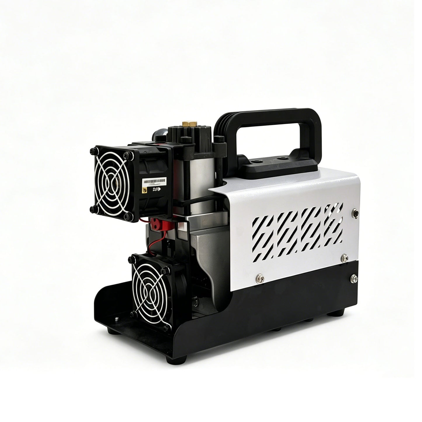 PCP Air Compressor, 30MPa/4500psi Compressor 12V DC With Power Adapter, Manual Stop, No Oil/Water Required Suitable for Paintball, Airsoft Gun, Scuba Cylinder Compressor