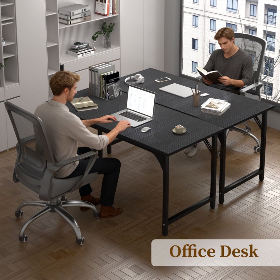 47/55" Computer Desk Gaming Desk PC Laptop Writing Desk Home Office Desk