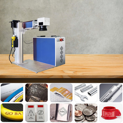Raycus 50W 300x300mm Autofocus Metal Fiber Laser Engraving and Marking Machine