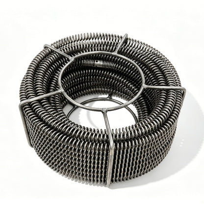 Pipe Cleaning Machine Coiled Spring 16 mm x 20 m  Pipe Cleaning Tool  Coil