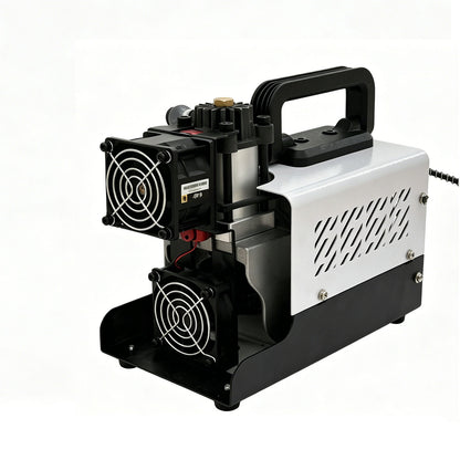 PCP Air Compressor, 30MPa/4500psi Compressor 12V DC With Power Adapter, Manual Stop, No Oil/Water Required Suitable for Paintball, Airsoft Gun, Scuba Cylinder Compressor
