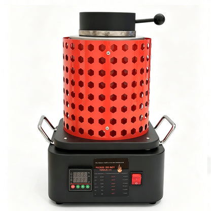 3kg/5kg Electric Metal Casting Furnace Gold Silver Smelting Machine with Crucible