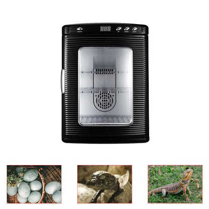 Incubators for Hatching Eggs, 25L Portable Reptile Scientific Lab Incubator with 5°C-60°C, Heating and Cooling for Small Reptiles