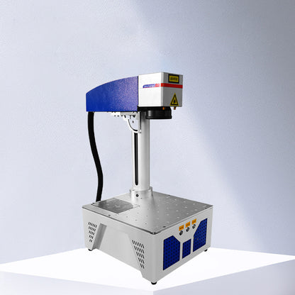 SDKEHUI 30W laser engraving machine White all-in-one fibre laser marking machine 15x15cm