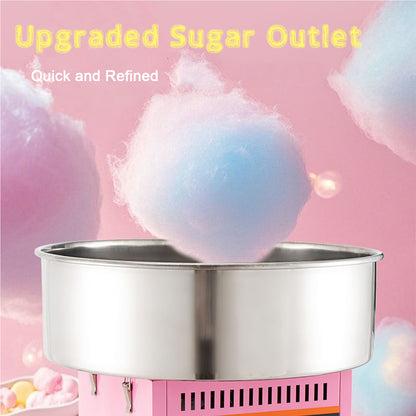 Commercial Electrical Cotton Candy Machine DIY Candy Floss Maker 0-300 ℃