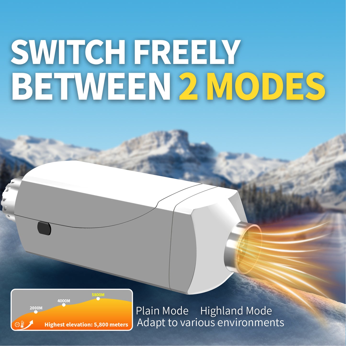 Diesel Air Heater Low Noise Fast Heating Parking Heater For Car Trucks