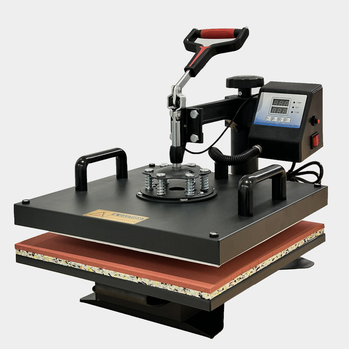 30X25cm/38x38cm 8IN1 Heat Press Machine Swing Away Heat Transfer Digital Control