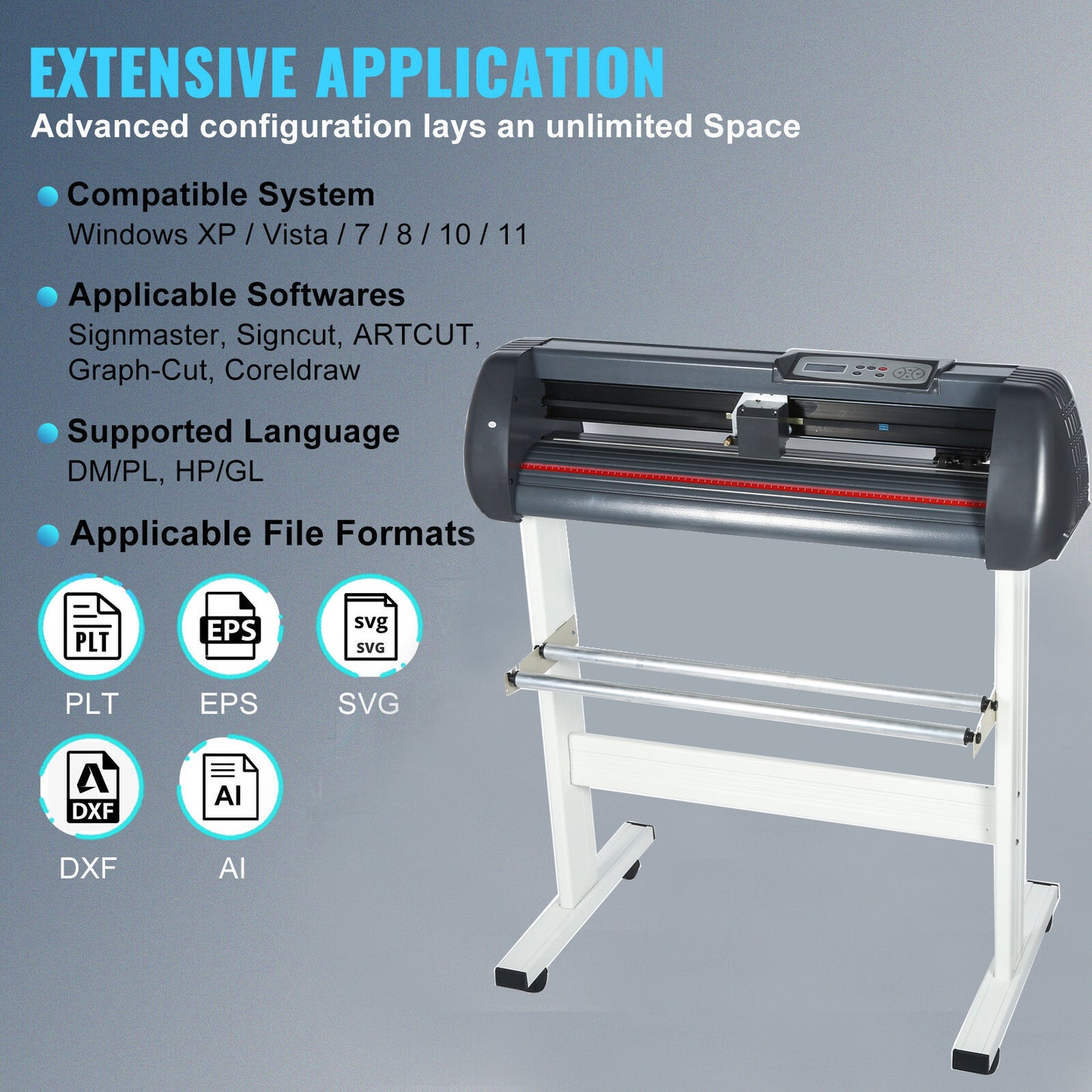 SDKEHUI Vinyl Cutter Plotter Cutting Machine